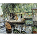 Reproduction of the painting La Grenouillère - Pierre-Auguste Renoir