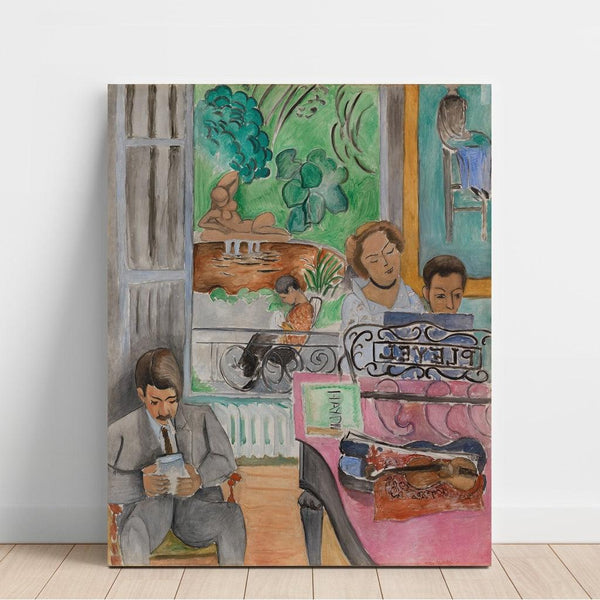 La Leçon de Musique - Henri Matisse | Reproduction Tableau Décoration murale affiche copie