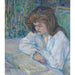 Reproduction of the painting La Liseuse - Henri de Toulouse-Lautrec