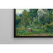 Riproduzione del dipinto La Maison Rondest e il suo giardino all'Hermitage, Pontoise - Camille Pissarro