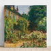 Riproduzione del dipinto La Maison de l'artiste à Giverny - Claude Monet