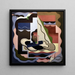 La Marina - Georges Valmier — gerahmtes Bild an der Wand