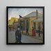 La Morgue - Robert Storm Petersen — gerahmtes Bild an der Wand