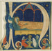 Die Geburt des Kindes Christus und Maria liegend auf einem Bett - Anonym — Ansicht des Kunstwerks