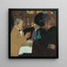 La Partie de Plaisir - Édouard Vuillard — gerahmtes Bild an der Wand