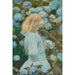Reproduktion des Gemäldes La Petite Fille aux Hortensias - Jacques-Émile Blanche