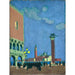 Reproduktion des Gemäldes La Piazzetta, Venedig - Maurice Denis
