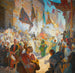 La Procession du Mahmal à travers les rues du Caire - Ludwig Deutsch — vista dell’opera
