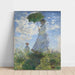 Reproduktion des Gemäldes La Promenade - Claude Monet