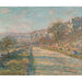 Reproduktion des Gemäldes La Route de La Roche-Guyon - Claude Monet