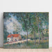 Reproduktion des Gemäldes Die Straße von Moret nach Saint-Mammès - Alfred Sisley