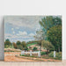 Riproduzione del dipinto La Route de Verrières - Alfred Sisley
