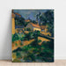 Reproduction of the painting La Route tournante à Montgeroult - Paul Cézanne