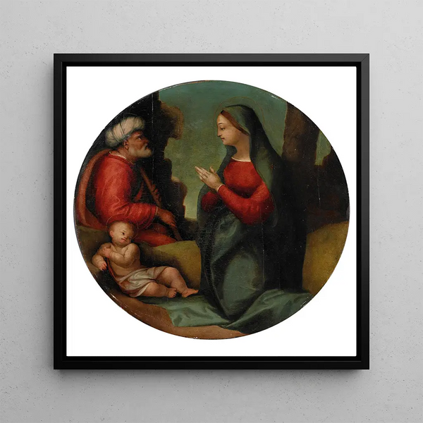La Sainte Famille - École toscane