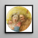 La Sainte Famille - Giuseppe Bernardino Bison — quadro incorniciato alla parete