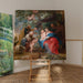 Reproduktion des Gemäldes Die Heilige Familie unter einem Apfelbaum - Peter Paul Rubens