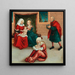 La Sainte Parenté - Wolfgang Krodel I — gerahmtes Bild an der Wand