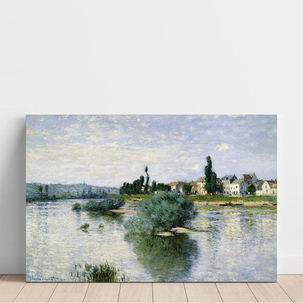 Reproduction of the painting La Seine à Lavacourt - Claude Monet