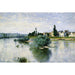 Riproduzione del dipinto La Seine à Lavacourt - Claude Monet