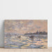 Reproduktion des Gemäldes Die Seine bei Lavacourt, Débâcle - Claude Monet