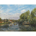 Reproduction of the painting La Seine à Port-Marly - Camille Pissarro