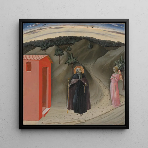 La Tentation de Saint Antoine l'Abbé - Maître de l'Osservanza