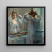 The Toilet - Louise Catherine Breslau — framed artwork on a wall