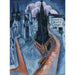 Riproduzione del dipinto La Tour Rouge à Halle - Ernst Ludwig Kirchner