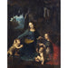 Riproduzione del dipinto La Vergine delle Rocce - Leonardo da Vinci