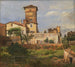 La Villa Malta à Rome - Johan Christian Dahl — artwork view