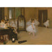 Reproduction of the painting The dance class - Edgar Degas