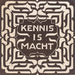 Die Erkenntnis ist Macht - Carel Adolph Lion Cachet — in einem Innenraum präsentiert