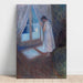 Reproduktion des Gemäldes Die Mädchen am Fenster - Edvard Munch
