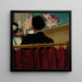 Die Orchestergrube, das alte Proctor's Fifth Avenue Theatre - Everett Shinn — gerahmtes Bild an der Wand