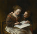 La leçon de dessin - Domenico Guidobono — Ansicht des Kunstwerks