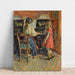 Riproduzione del dipinto La leçon de piano (Marthe et Nono) - Henri Lebasque