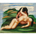Reproduction of the painting The Shipwrecked Woman - Moïse Kisling