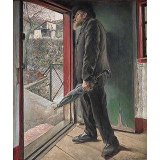 La pluie a-t-elle cessé ? - Laurits Andersen Ring | Reproduction Tableau Décoration murale affiche copie