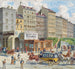 La porte écossaise et la bastille des laitiers à Vienne - Franz Gerasch — artwork view
