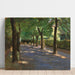 Riproduzione del dipinto La rue Colomier à Wannsee - Max Liebermann