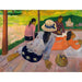 Reproduktion des Gemäldes Die Siesta - Paul Gauguin