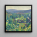 Die grüne Tal von Labastide-du-Vert - Henri Martin — gerahmtes Bild an der Wand