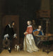 The Visit of the Suitors - Gerard ter Borch — artwork view