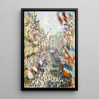 Reproduction tableau | La Rue Montorgueil - Claude Monet | Poster - Toile - Aluminium