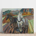 Riproduzione del dipinto Labourage d'automne - Edvard Munch