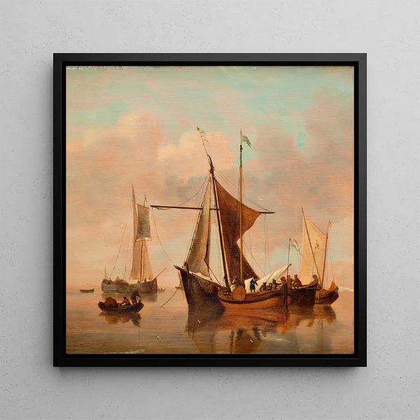 Lac tranquille - Willem van de Velde le Jeune