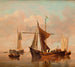 Lac tranquille - Willem van de Velde le Jeune — Ansicht des Kunstwerks