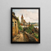 Weissenkirchen nella Wachau - Ladislaus Eugen Petrovits — quadro incorniciato alla parete