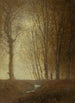 Forest Edge in Moonlight - Ladislav Mednyánszky — artwork view