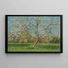 Studio di alberi in fiore in un frutteto - Ladislav Mednyánszky — quadro incorniciato alla parete